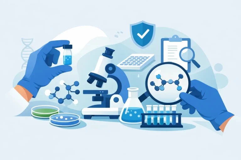 How Labs Verify In Vitro Research Peptides